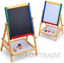 Large standing magnetic chalk board