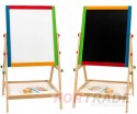 Large standing magnetic chalk board