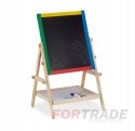 Large standing magnetic chalk board