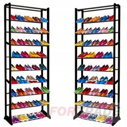 SHOE CABINET METAL SHELF SHOE RACK HIGH 30 PAIRS