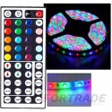 WASSERDICHTES SMD 5050 LED-STREIFEN-SET RGB PILOT 5M FORTRADE