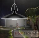 WISZĄCA LAMPA LED SOLARNA POKOJOWA OGRODOWA ŻYRANDOL Z PILOTEM CZUJNIKI