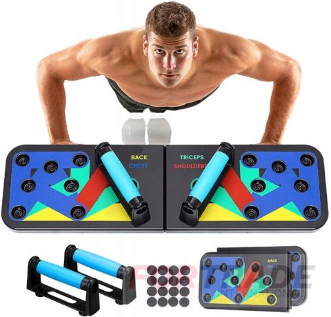 EXERCISE BOARD PUSH-UP HANDLES PUSH PUSH-UP 14IN1 FORTRADE