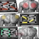 EXERCISE BOARD PUSH-UP HANDLES PUSH PUSH-UP 14IN1 FORTRADE