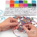 BEADS FOR MAKING BRACELETS, NECKLACES, JEWELRY LETTERS, LARGE SET