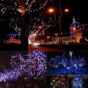 LAMPKI CHOINKOWE WEWNĘTRZNE ZEWNĘTRZNE ŚWIATEŁKA ŚWIĄTECZNE 200LED KOLOROWE