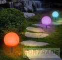 SOLAR GARDEN LAMPS RGB BALL 4 PCS