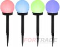 Garden lights solar driven ball rgb 10 cm