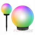 SOLAR GARDEN LAMPS RGB BALL 4 PCS