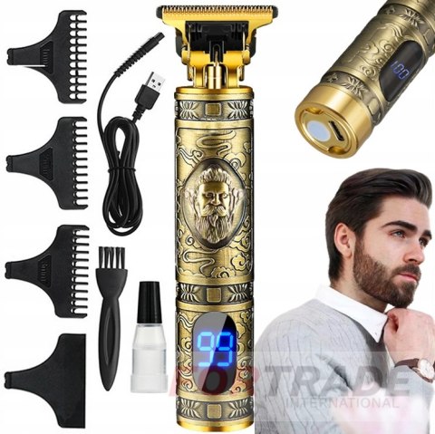 LCD BARBER BEARD HAIR TRIMMER