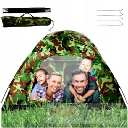 3-PERSON TENT, WATERPROOF LARGE, MOSQUITO NET, 2X1.5