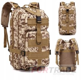 TACTICAL MILITARY SURVIVAL MILITARY BACKPACK FOR A TRIP SMALL 30L FORTRADE