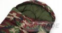 TOURIST SLEEPING BAG MUMMY 2IN1 WARM QUILT HOOD CAMO FORTRADE