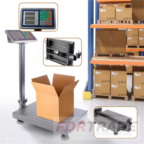 ELECTRONIC SHOP WAREHOUSE SCALE LCD 150KG PLATFORM