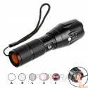 SET 2X MILITARY TACTICAL LED FLASHLIGHT T6 Q5 COB FORTRADE