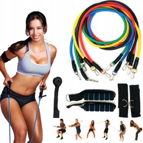 Exercise bands with handles