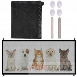 SAFETY GATE BARRIER DOOR DEPARTMENT FOR DOG CAT 110 X 72 CM