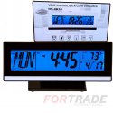 Digital alarm clock electronic clock with thermometer and date display