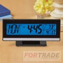 Digital alarm clock electronic clock with thermometer and date display