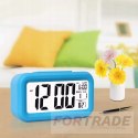 WECKER DIGITALUHR ELEKTRONISCHE LED-UHR THERMOMETER KALENDERALARM