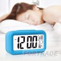 ALARM CLOCK DIGITAL CLOCK ELECTRONIC LED WATCH THERMOMETER CALENDAR ALARM