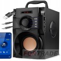 DRAHTLOSER TRAGBARER LAUTSPRECHER BOOMBOX BLUETOOTH SÄULENRADIO USB-FERNBEDIENUNG