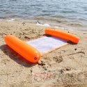 Wasserhangematte, strand- und gartenmatratze zum schwimmen, aufblasbarer pool, orange