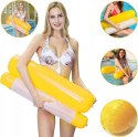 Water hammock beach mattress garden for swimming inflatable for pool yellow