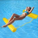 Water hammock beach mattress garden for swimming inflatable for pool yellow