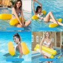 Water hammock beach mattress garden for swimming inflatable for pool yellow