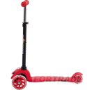 SCOOTER FOR CHILDREN, THREE-WHEELED, BALANCED, FOLDABLE, RIDE RIDER, LUMINOUS WHEELS