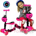 Dreirad-balancierroller fur kinder, einstellbar, 3-in-1-korbfahrt