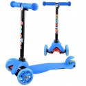 THREE-WHEELED BALANCING SCOOTER, FOLDABLE, CHILDREN'S RIDE RIDER, LUMINOUS WHEELS