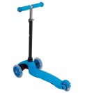 THREE-WHEELED BALANCING SCOOTER, FOLDABLE, CHILDREN'S RIDE RIDER, LUMINOUS WHEELS