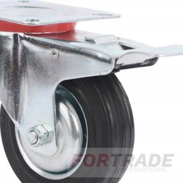 Wheels for trolley medium 3 inch with brake