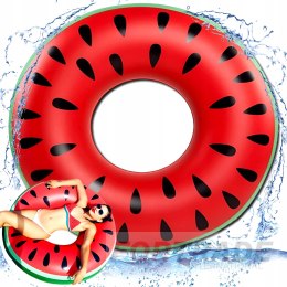 AUFBLASBARES WASSERMELONENRAD FÜR SCHWIMMBAD UND STRANDKREIS 90 CM MATRATZE ÜBER DEM WASSER