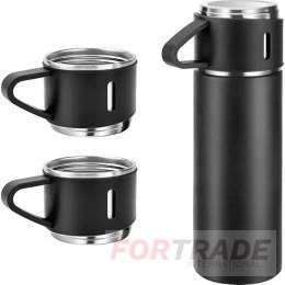 THERMAL MUG THERMAL THERMO FOR COFFEE, TEA, WATER, LARGE BOTTLE 500ML WITH CUP