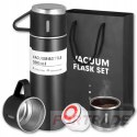 THERMAL MUG THERMAL THERMO FOR COFFEE, TEA, WATER, LARGE BOTTLE 500ML WITH CUP