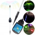 SOLAR GARDEN LAMP COLORFUL RGB JEDDUS 80 CM 2 PCS