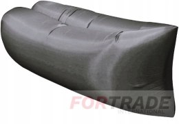 LAZY BAG AIR SOFA ŁÓŻKO LEŻAK MATERAC NA POWIETRZE 190X70 CM SZARY