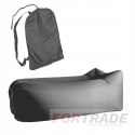 LAZY BAG AIR SOFA ŁÓŻKO LEŻAK MATERAC NA POWIETRZE 190X70 CM SZARY