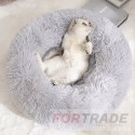 DOG BED FOR CAT LARGE WATERPROOF BED FUR PILLOW 50X50CM