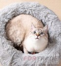 DOG BED FOR CAT LARGE WATERPROOF BED FUR PILLOW 50X50CM