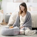 DOG BED FOR CAT LARGE WATERPROOF BED FUR PILLOW 50X50CM