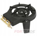 Cast iron round burner camping stove