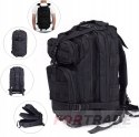 MILITARY BACKPACK LARGE CAPACITY TACTICAL MILITARY SCHOOL SURVIVAL BLACK