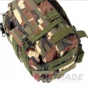 MILITÄR-RUCKSACK MIT GROSSER KAPAZITÄT, TAKTISCHER MILITÄR-SCHULREISE-CAMO