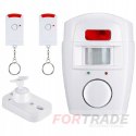 ALARM SYSTEM WITH SENSOR ALARM MOTION SENSOR WIRELESS 2 REMOTES