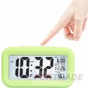 DIGITAL CLOCK ELECTRONIC ALARM CLOCK LED WATCH THERMOMETER CALENDAR ALARM