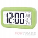 DIGITAL CLOCK ELECTRONIC ALARM CLOCK LED WATCH THERMOMETER CALENDAR ALARM